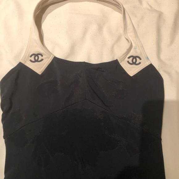 Vintage chanel swimsuit- restored pls give feedback:) do not buy - Picture 3 of 7